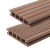 Terasă compozită MINI Chestnut Brushed 200 x 11 x 2 cm